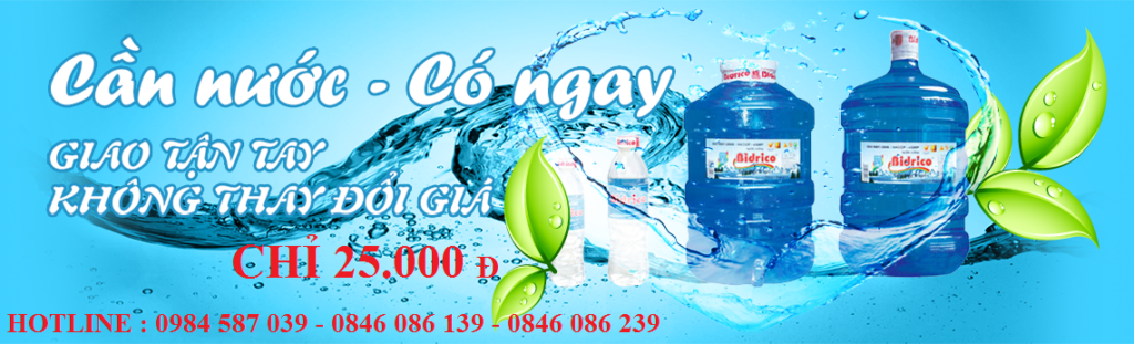giá nước bidrico 25000đ