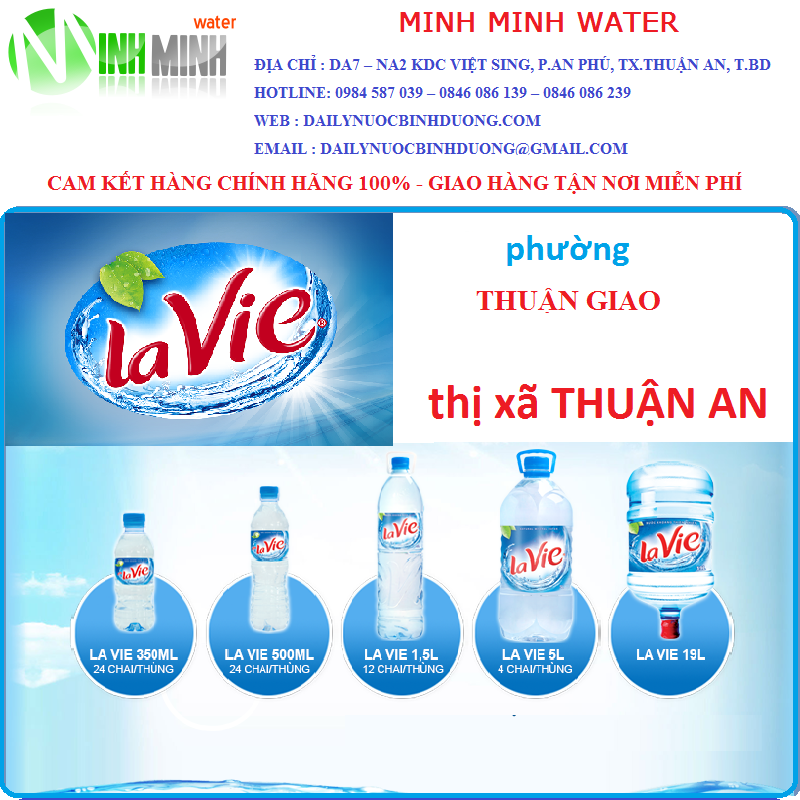 nước lavie ở thuận giao